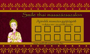 Ajándék masszázs Smile Thai Masszázs